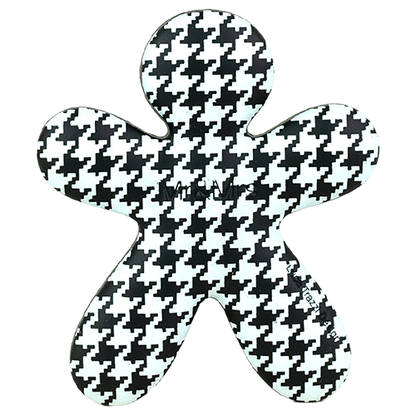 Pied de Poule B&W Black Orchid