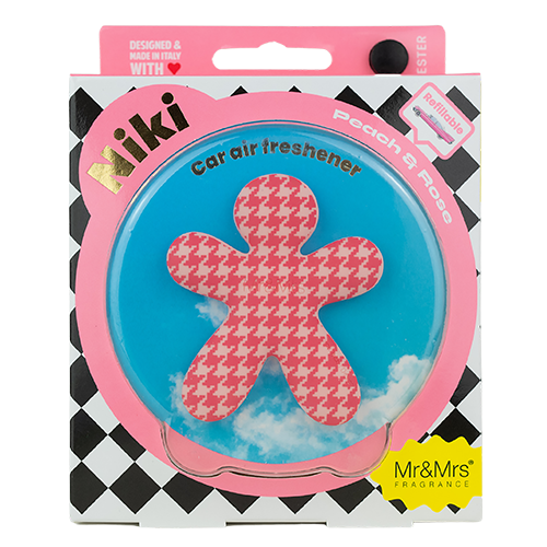 Pied de Poule Pink Peach & Rose