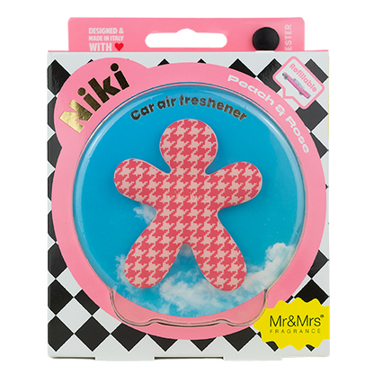 Pied de Poule Pink Peach & Rose