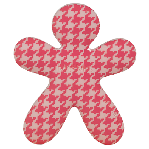 Pied de Poule Pink Peach & Rose